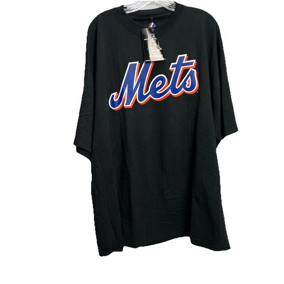 NWT Francisco Rodriguez #75 MLB New York Mets Player Jersey T Shirt Majestic 2XL - Picture 1 of 9